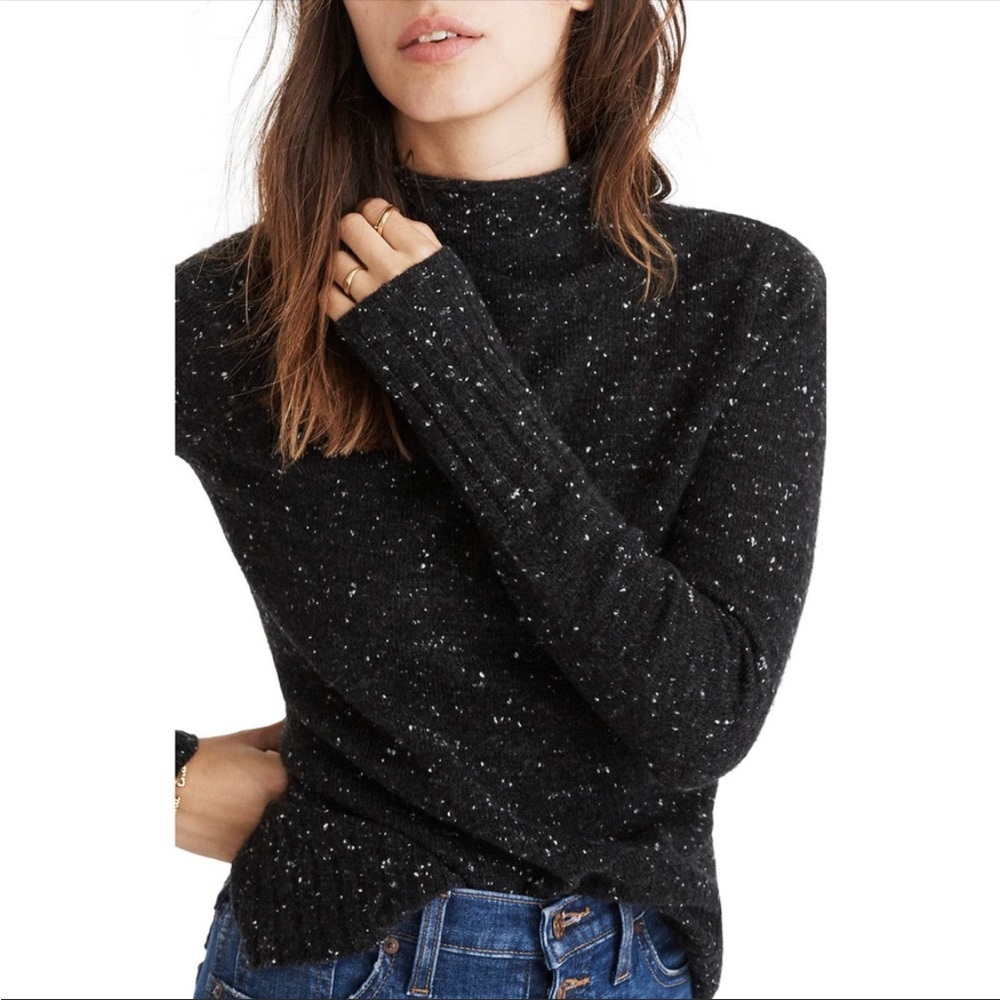 Madewell Donegal Inland Wool Turtleneck Sweater